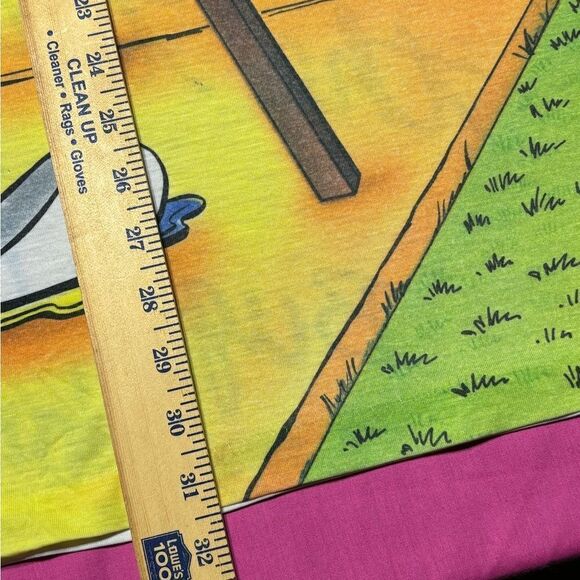 Looney Tunes Vintage 1985 Warner Bros Bugs Bunny France Jodie Arden Night Shirt - Picture 4 of 5